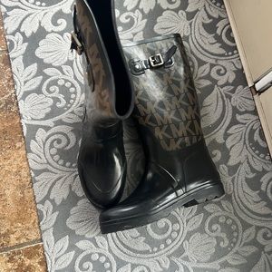 Michael Kors rain boots.
